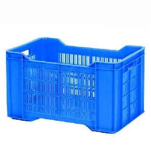 Blue Vegetable Crates