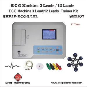 12 Channel ECG Machine