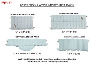 Hydrocollator Physio Moist Hot Pack (Set of 4)