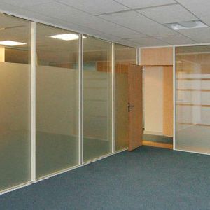 Laminated Glass Partition Work