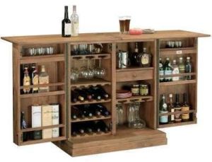 Wooden Bar Cabinet