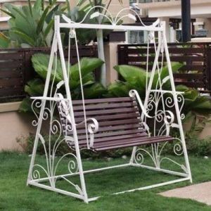 wrought iron swing