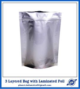 3 Layer Bag with Laminated Foil