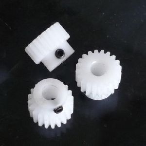 Molded plastic gears