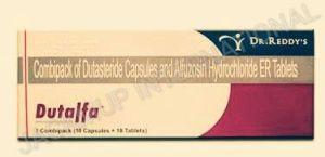 Dutasteride Capsules and Alfuzosin Hydrochloride ER Tablets