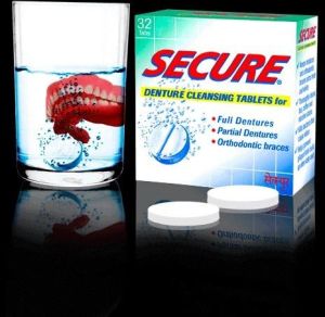 Secure Denture Cleansing Tablets