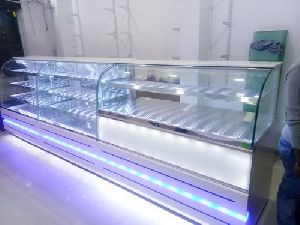 Display Counter Glass