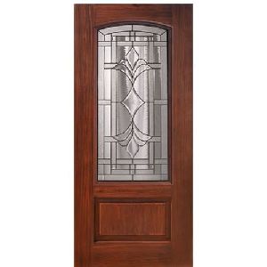 Fancy Wooden Glass Door