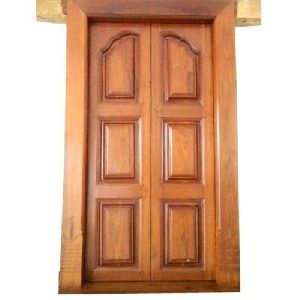 Teak Wood Panel Door