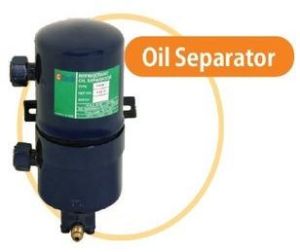 Refrigeration oil separator