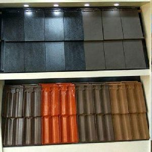 Color Coated Clay Tiles