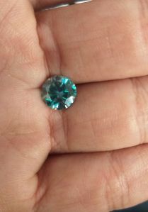 2ct Green Moissanite Diamonds AAA+ Quality