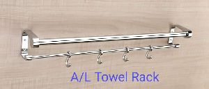 Aluminium Towel Rack with Hook