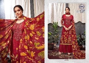 AABRU fancy thread embroidery suits