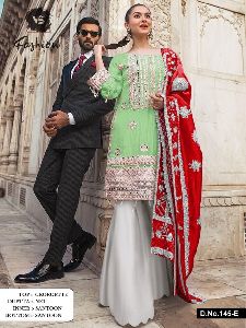 VS FASHION net pakistani designer suit