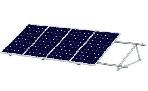 Ballasted Solar Panel Mounting Structure