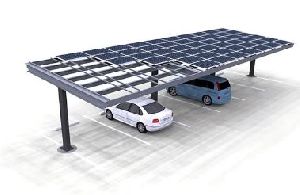 Carport Solar Panel Mounting Structure
