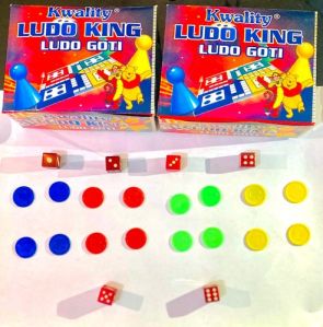 Plastic Ludo Coin