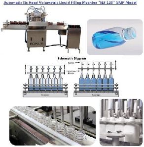 Automatic Six Head Liquid Filling Machine