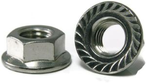 serrated flange nuts