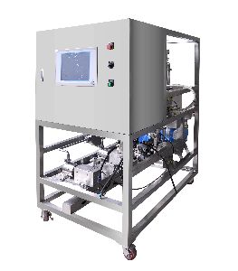low pressure chromatography skid production scale