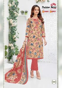 Patidar Mills Season Special V-35 Daily Wear Cotton Dress Material