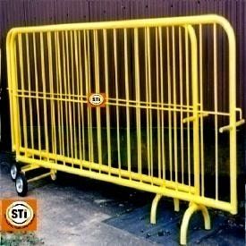 Lockable Grill Barricade Stand