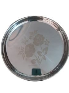 Stainless Steel Serving Plate