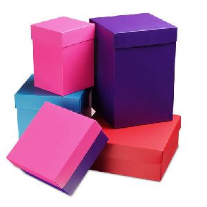 colored corrugated box