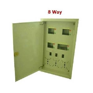 8 Way TPN Double Door MCB Box