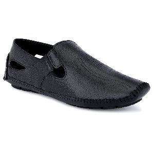 Mens Black Casual Sandals