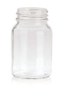 Clear Glass Laboratory Jar