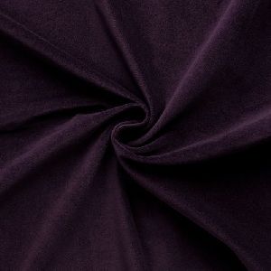 Purple Cotton Velvet Fabric