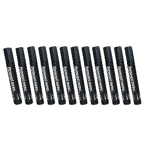 12Pcs/Pack Permanent Marker - Black