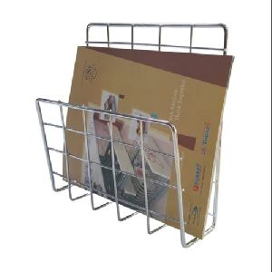 Stainless Steel Magazine Holder