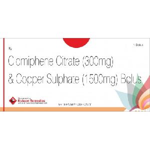 Clomiphene Citrate and Copper Sulphate Bolus