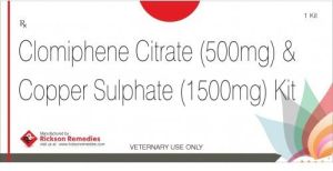 Clomiphene Citrate and Copper Sulphate Kit