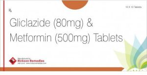 Gliclazide And Metformin Tablets