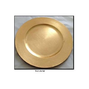 Golden Charger Plate