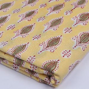 Block Printed Cotton Fabric