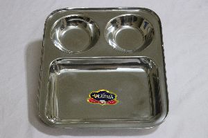 3 in 1 Round Bhojan Thali