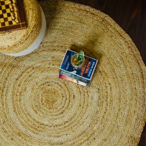 Hand Woven Braided Jute Reversible Rugs