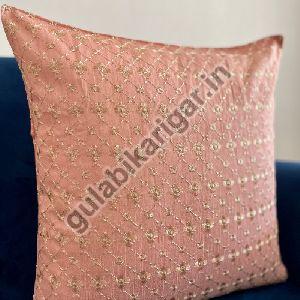 Threads of Life Baby Pink Set of 5 Pcs Cushion Cover