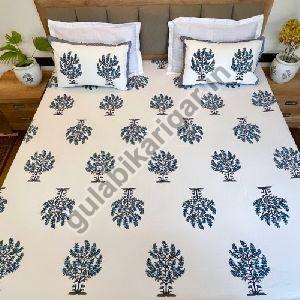 Tree of Life Blue Bedsheets