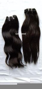 Soft indian straight wavy human hair