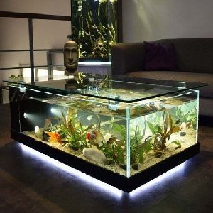 Coffee Aquarium Table