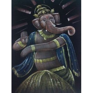 Dancing Ganesha Painting