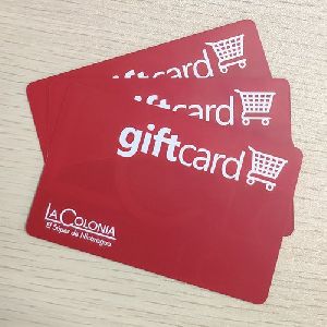 Pvc Gift Cards