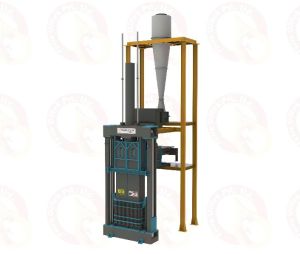 SINGLE BOX COTTON FIBRE BAILING PRESS