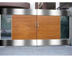 Stainless Steel Main Gate